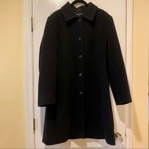 Jones New York Wool Coat - Black - 16